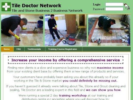 Tile Doctor Business 2 Business training and information web site